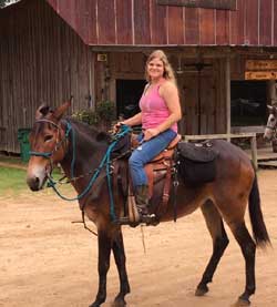 Girl on horse