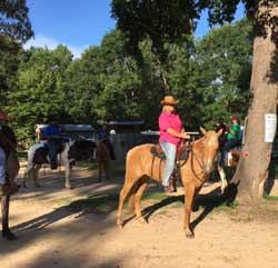 Girl on horse